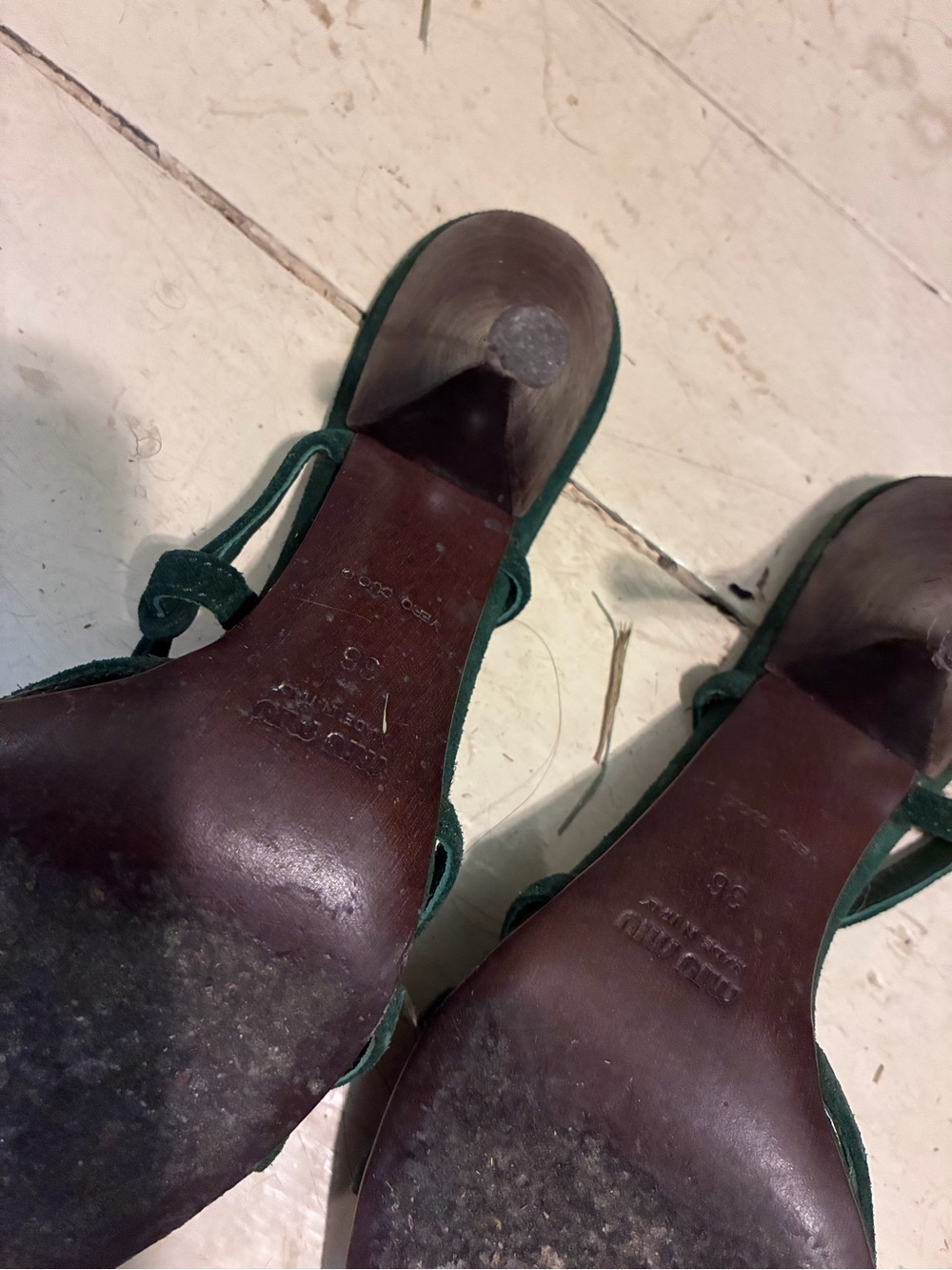 Vintage Miu Miu Strappy Heel Sandal - Picture 4 of 4